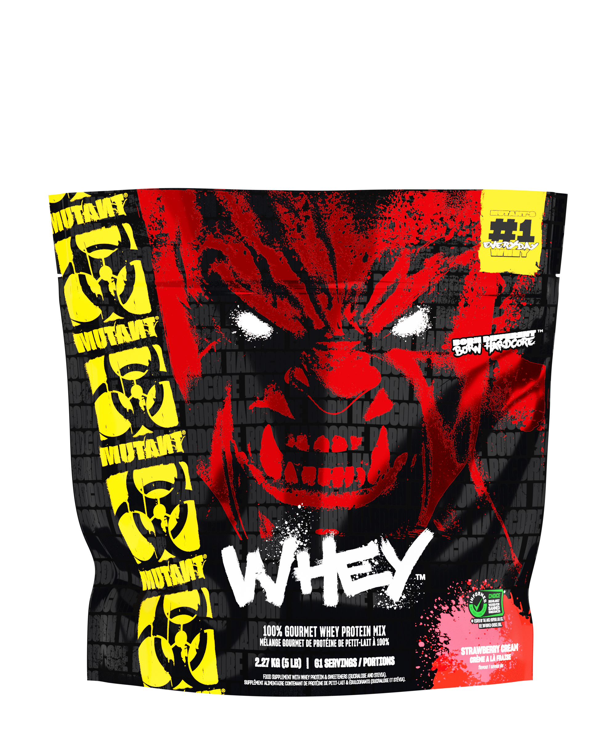 Mutant WHEY 5lb - Strawberry Cream